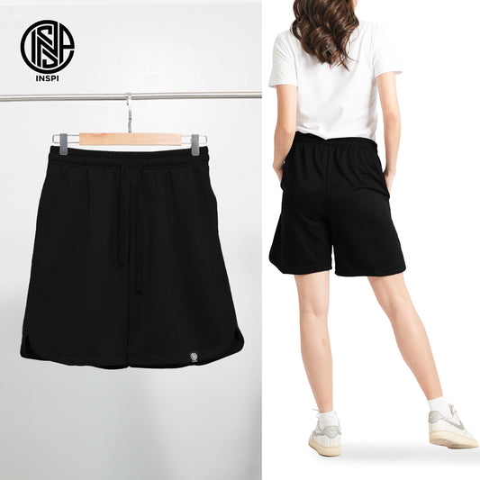 INSPI Knit Walking Shorts Black