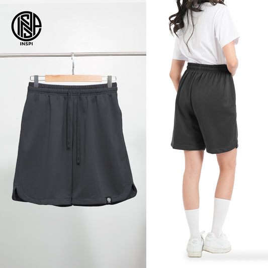 INSPI Knit Walking Shorts Darkgray