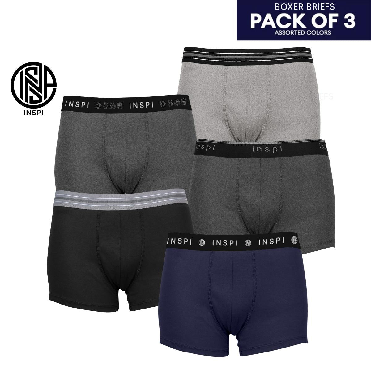INSPI Basics 3pcs Set Boxer Brief