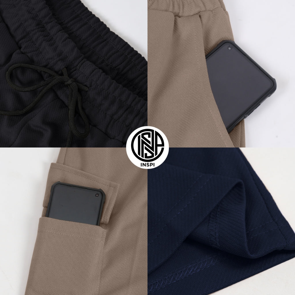 INSPI Waffle Cargo Pants