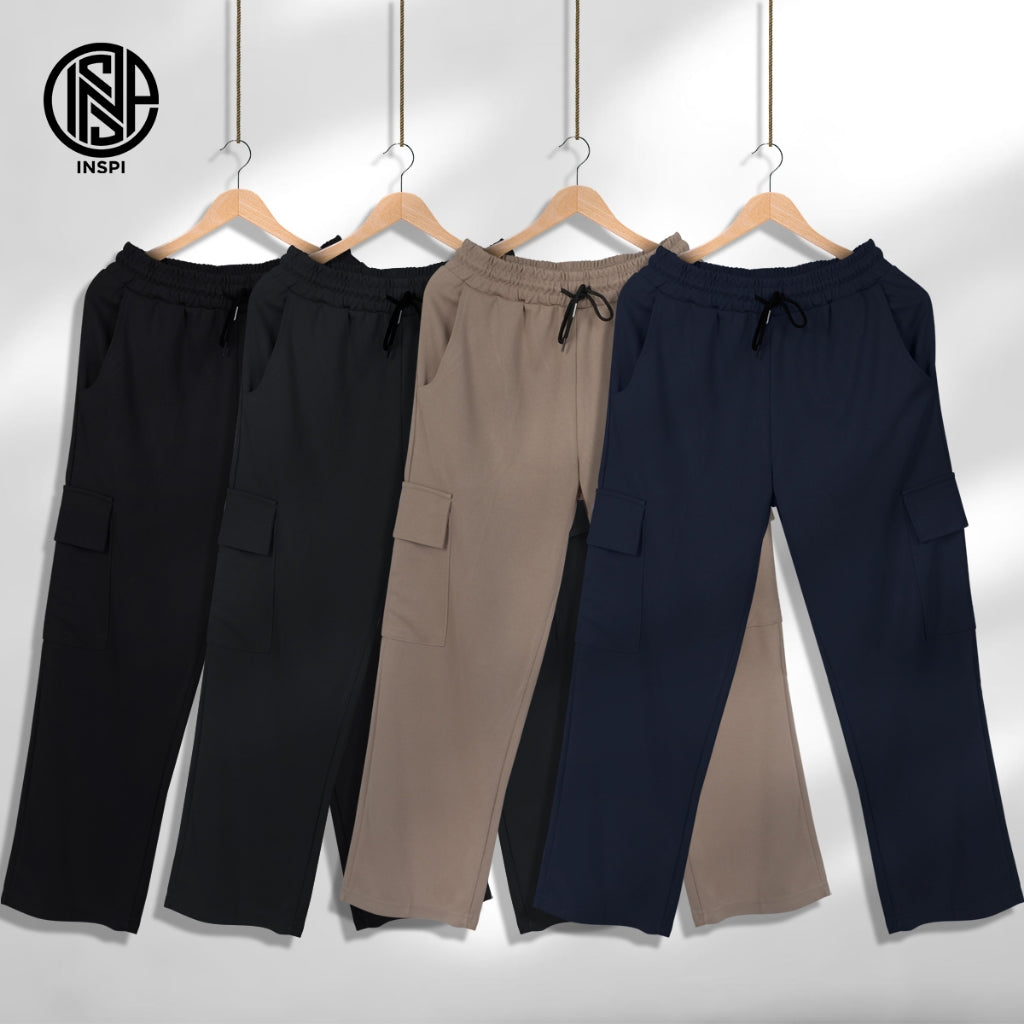 INSPI Waffle Cargo Pants