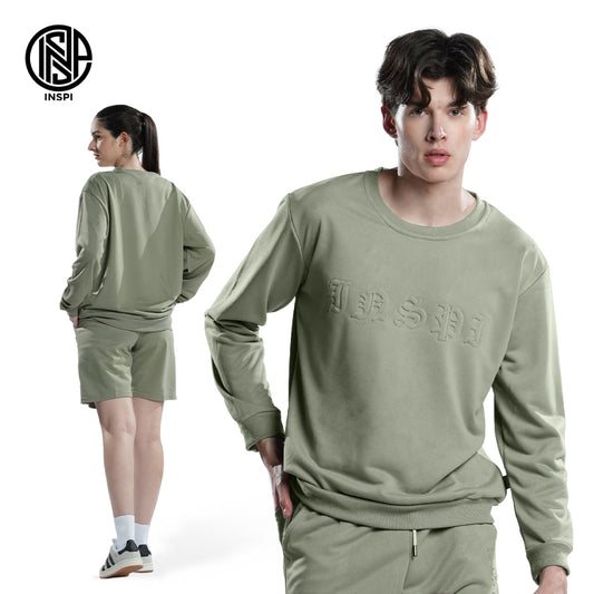 INSPI Embossed Pullover Jacket