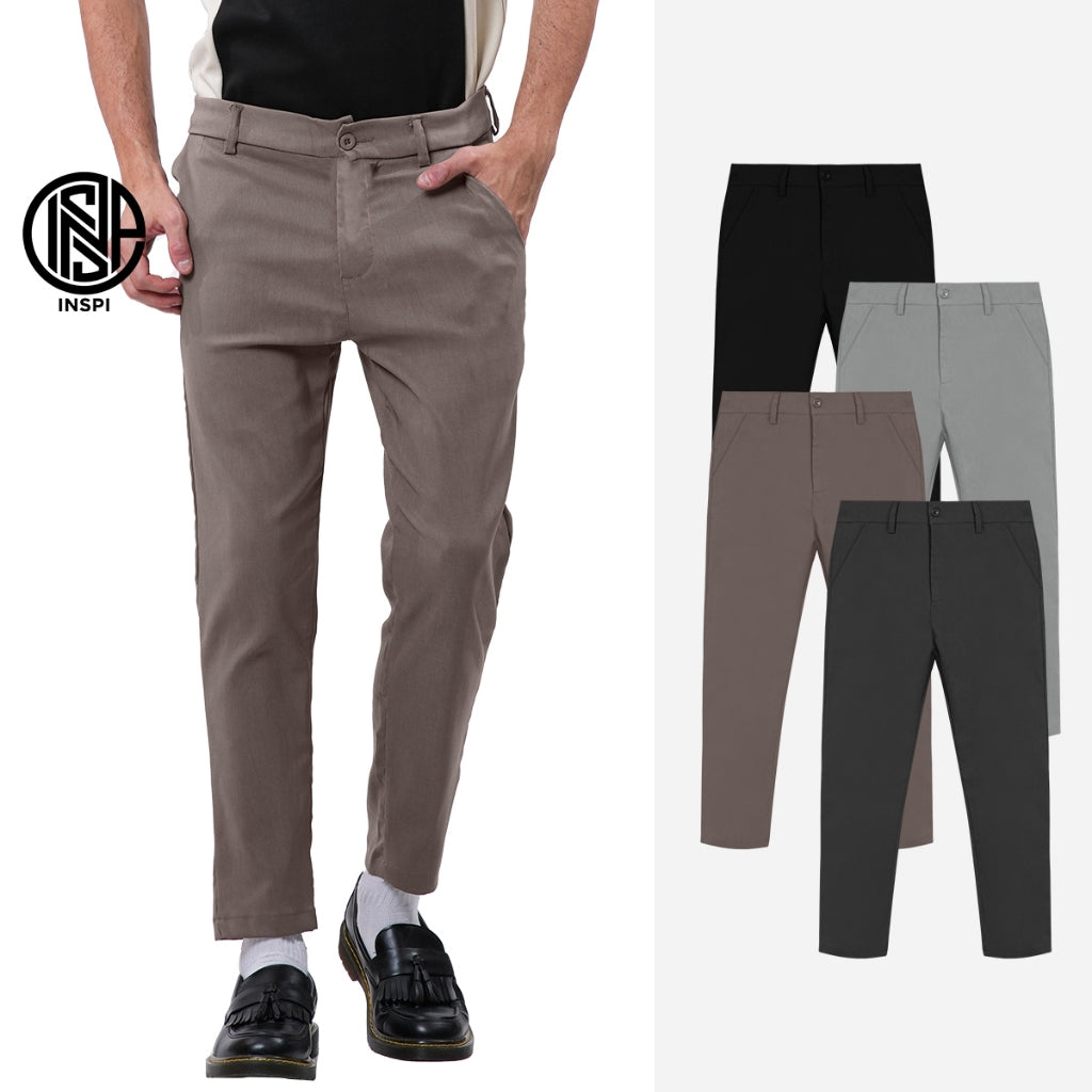 INSPI Trouser Pants with Beltloop
