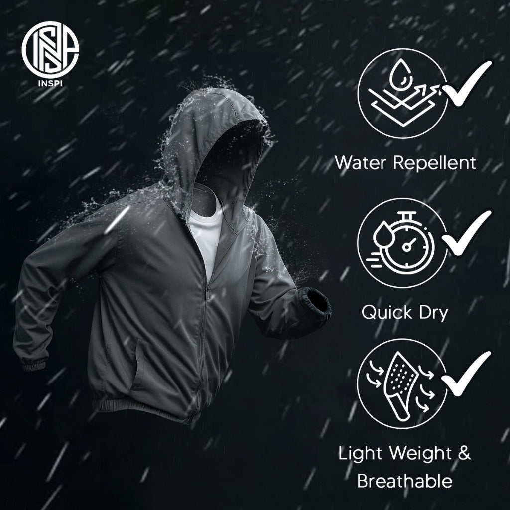 INSPI Windbreaker Bomber Jacket