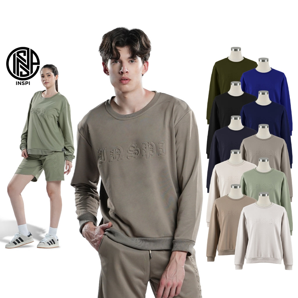 INSPI Embossed Pullover Jacket