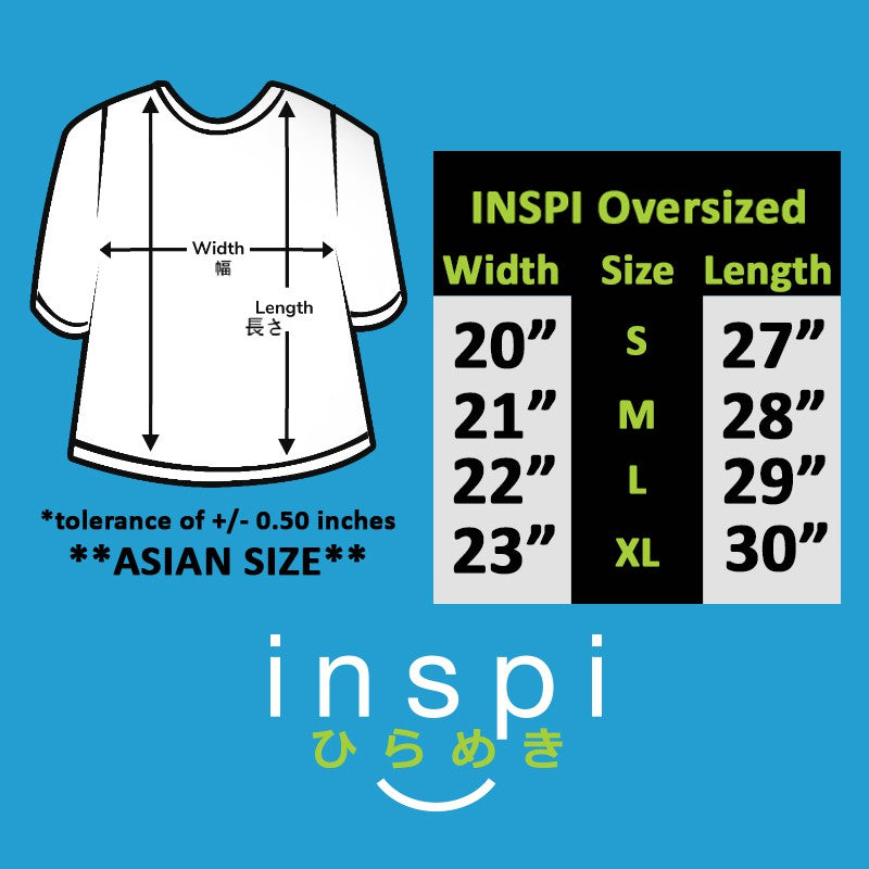 INSPI Tees Loose Fit Warrior Oversized Tshirt