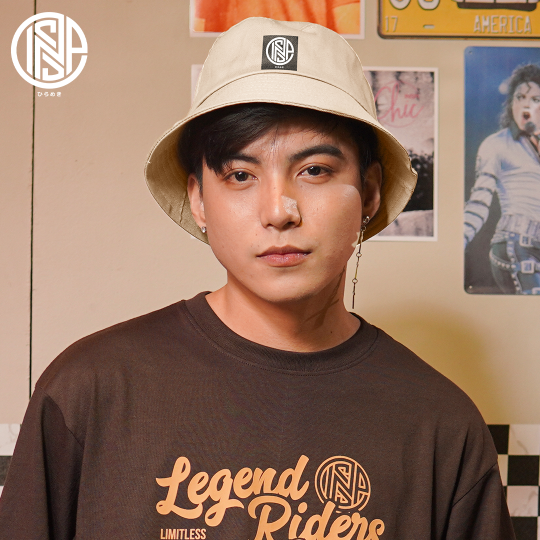 Mens vintage top bucket hat