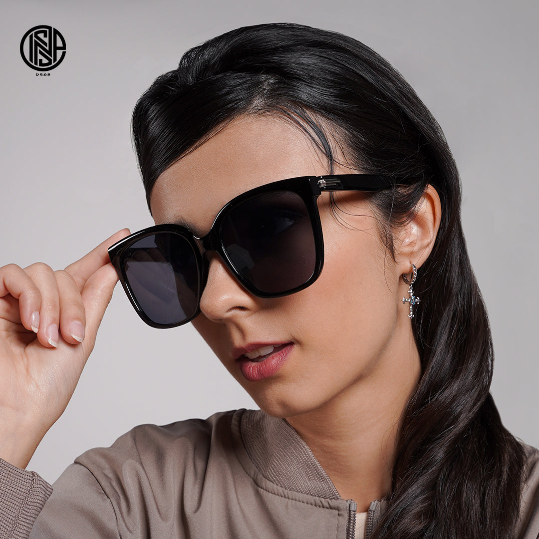 INSPI Eyewear SAITO Sun Shield Eyeglasses Shades Sunglasses with UV400 Protection for Women Men