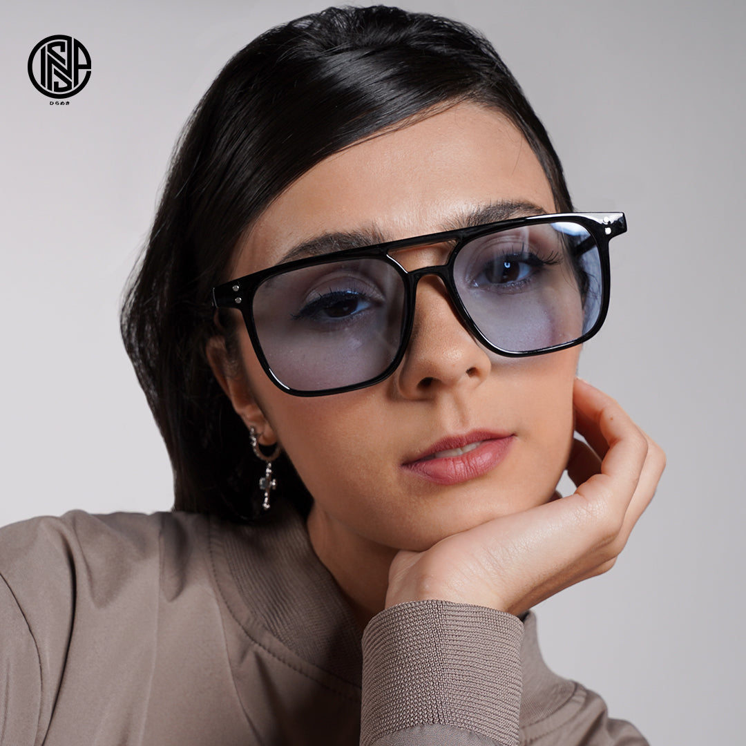 INSPI Eyewear ISHIKAWA Sun Shield Eyeglasses Shades Sunglasses with UV400 Protection for Women Men