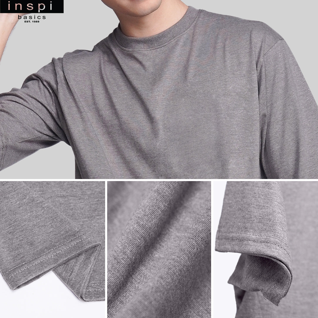 INSPI Basics Premium Black Oversized Shirt Neutrals For Men