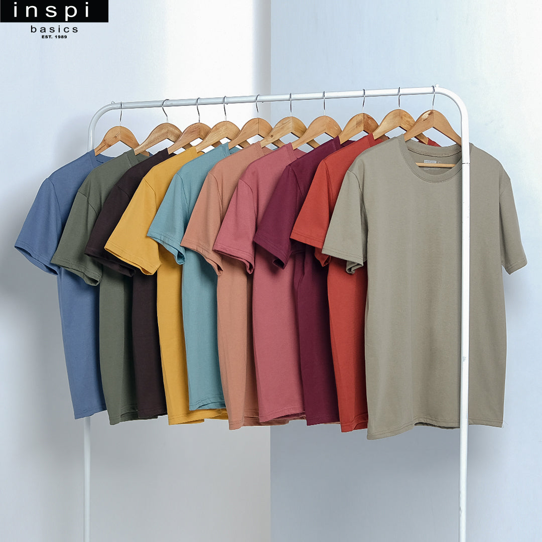 INSPI Basics Premium Mustard Trendy Plain Shirt for Men