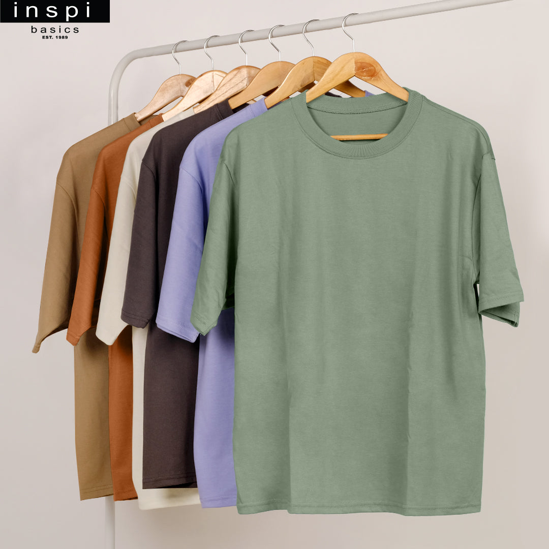 INSPI Basics Premium Caramel Oversized Shirt Retro Fresh For Men