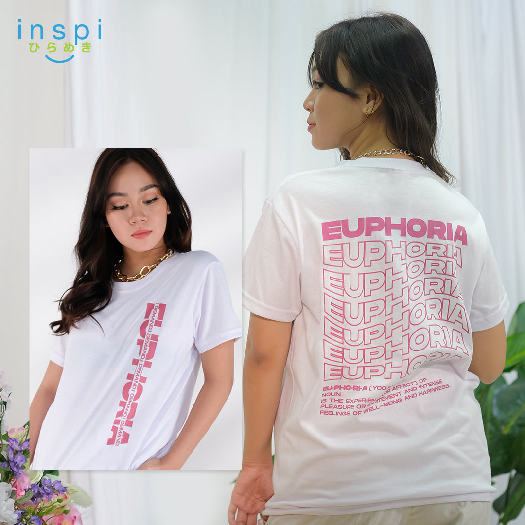 INSPI Tees Euphoria Mens Graphic Tshirt Unisex