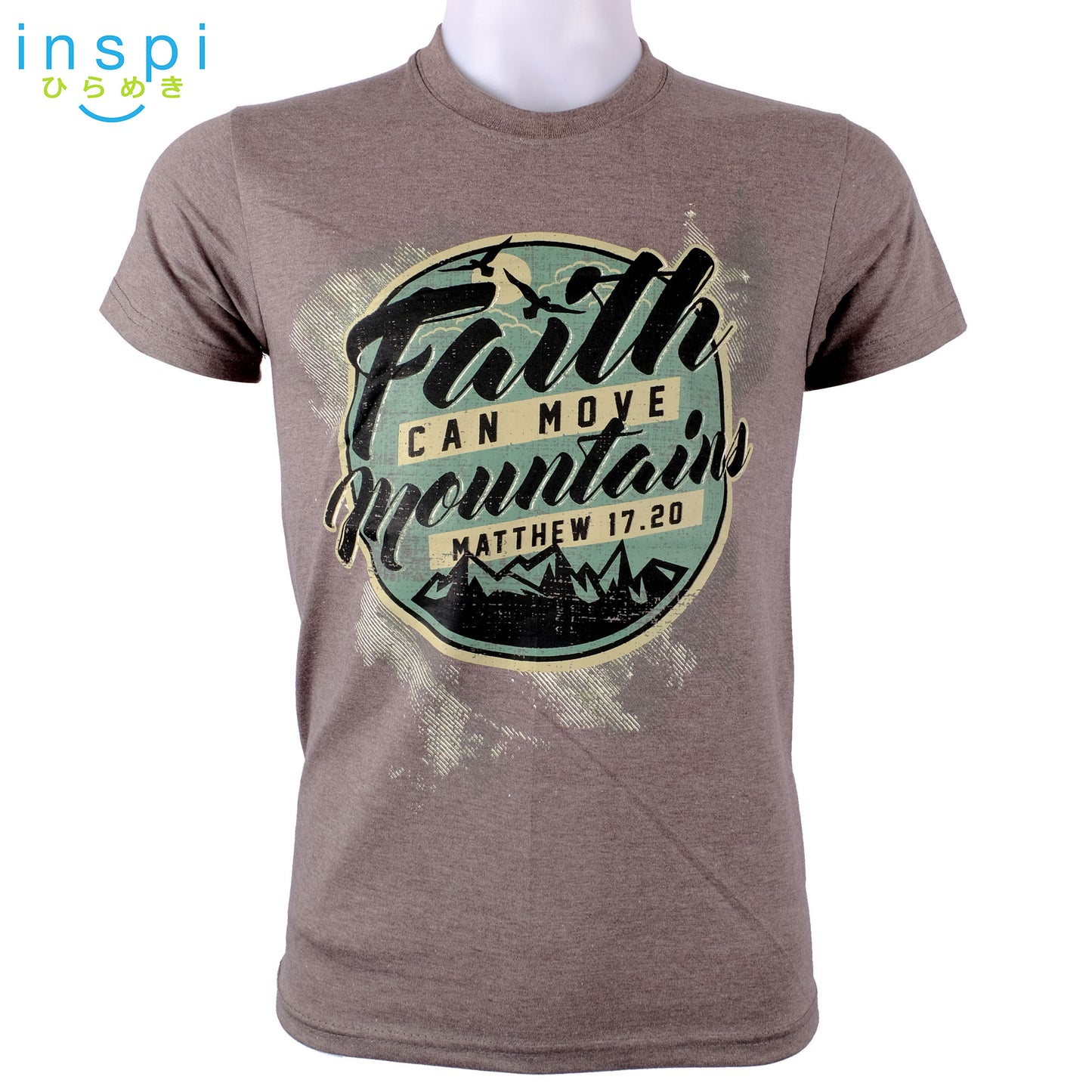 INSPI Shirt Faith can Move Mens Statement Tshirt