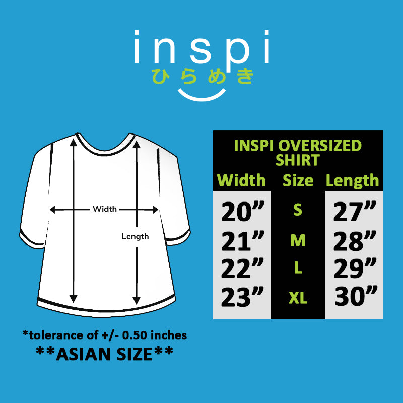 INSPI Tees Loose Fit Exist Loudly Oversized Tshirt