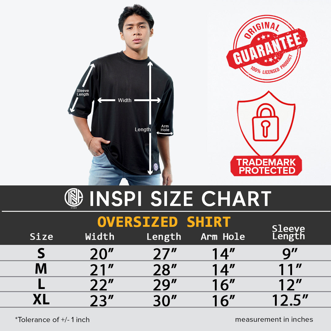 INSPI Originals Loose Fit Geisha Oversized Tshirt