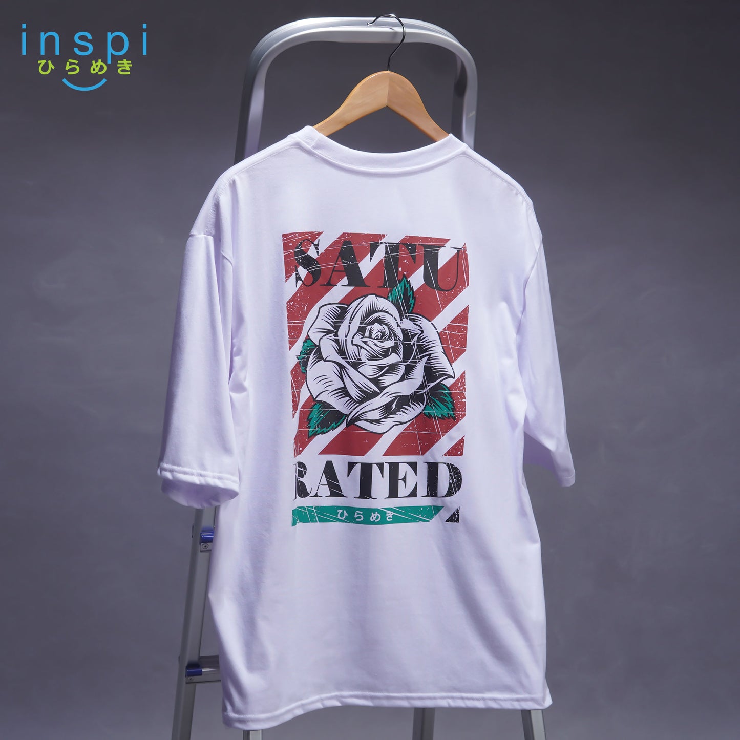 INSPI Tees Loose Fit Saturated Oversized Tshirt