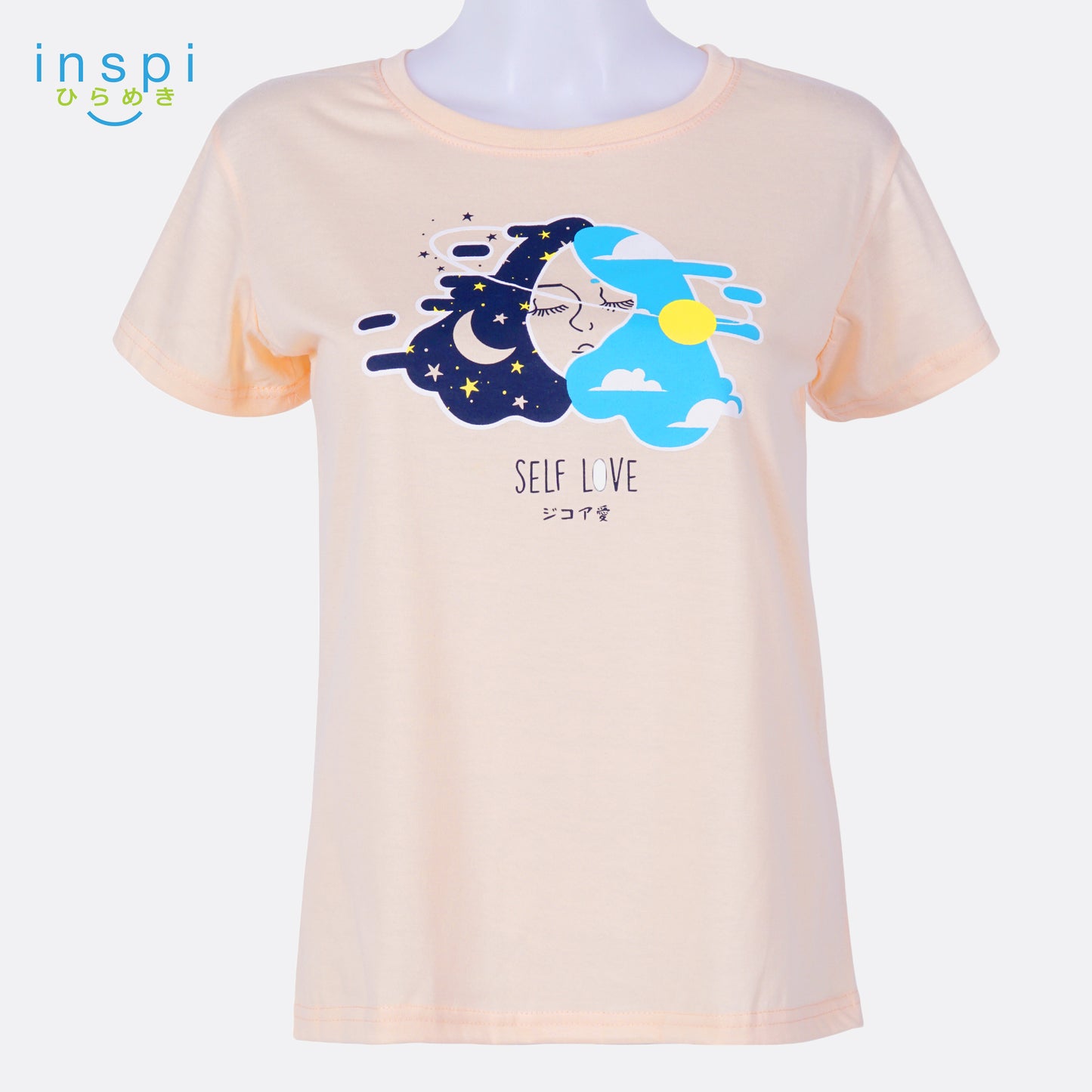 INSPI Tees Ladies Loose Fit Self Love Graphic Tshirt