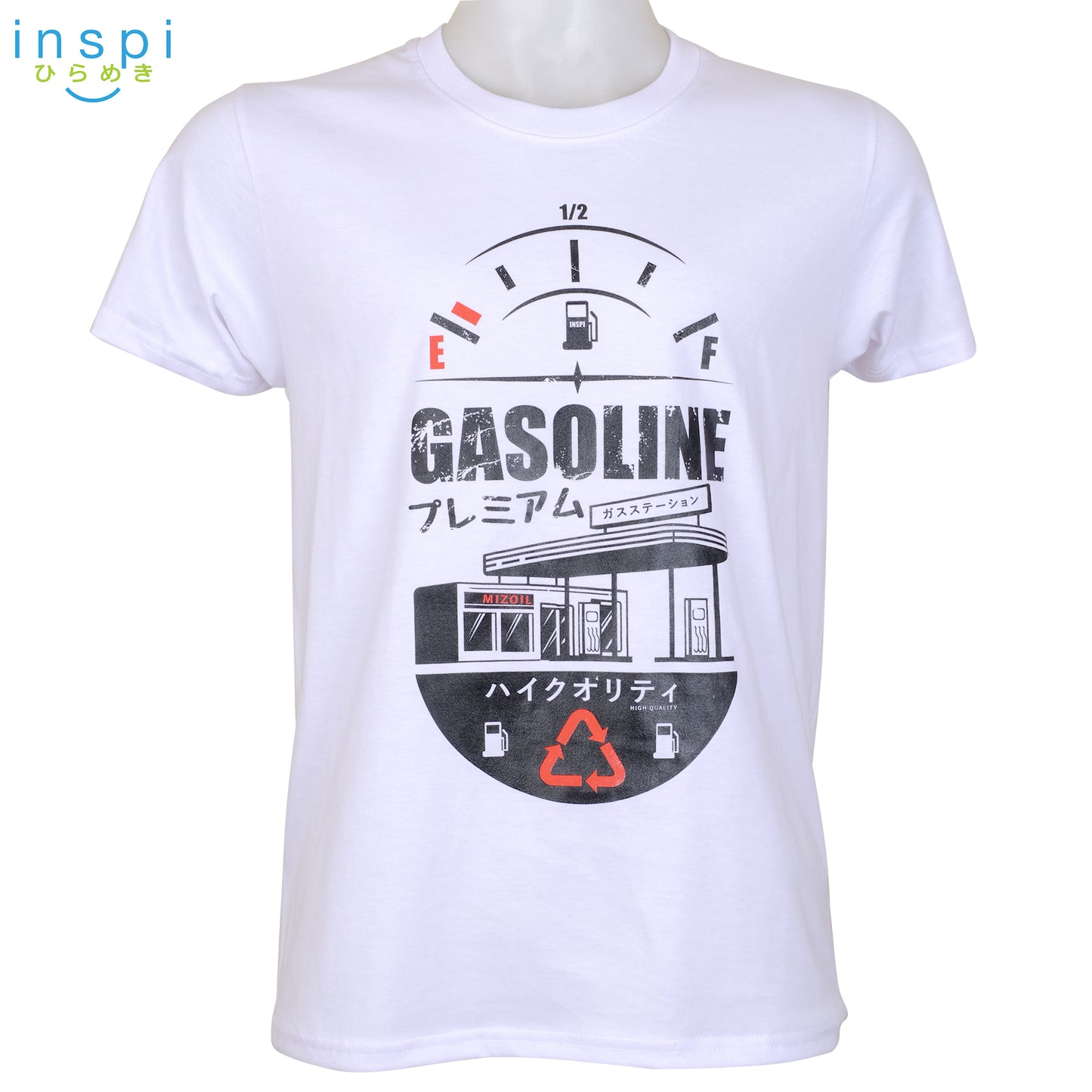 INSPI Tees Gasoline Graphic Tshirt