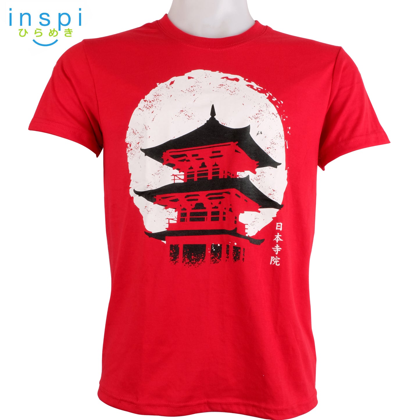 INSPI Tees Japan Temple Graphic